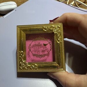 Pretty Vulgar Gold Frame blush